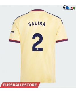 Günstige Arsenal William Saliba #2 3rd trikot 2026-27 Kurzarm